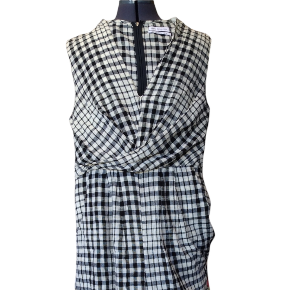 Urban Outfitters checked black and white jumpsuit. 12